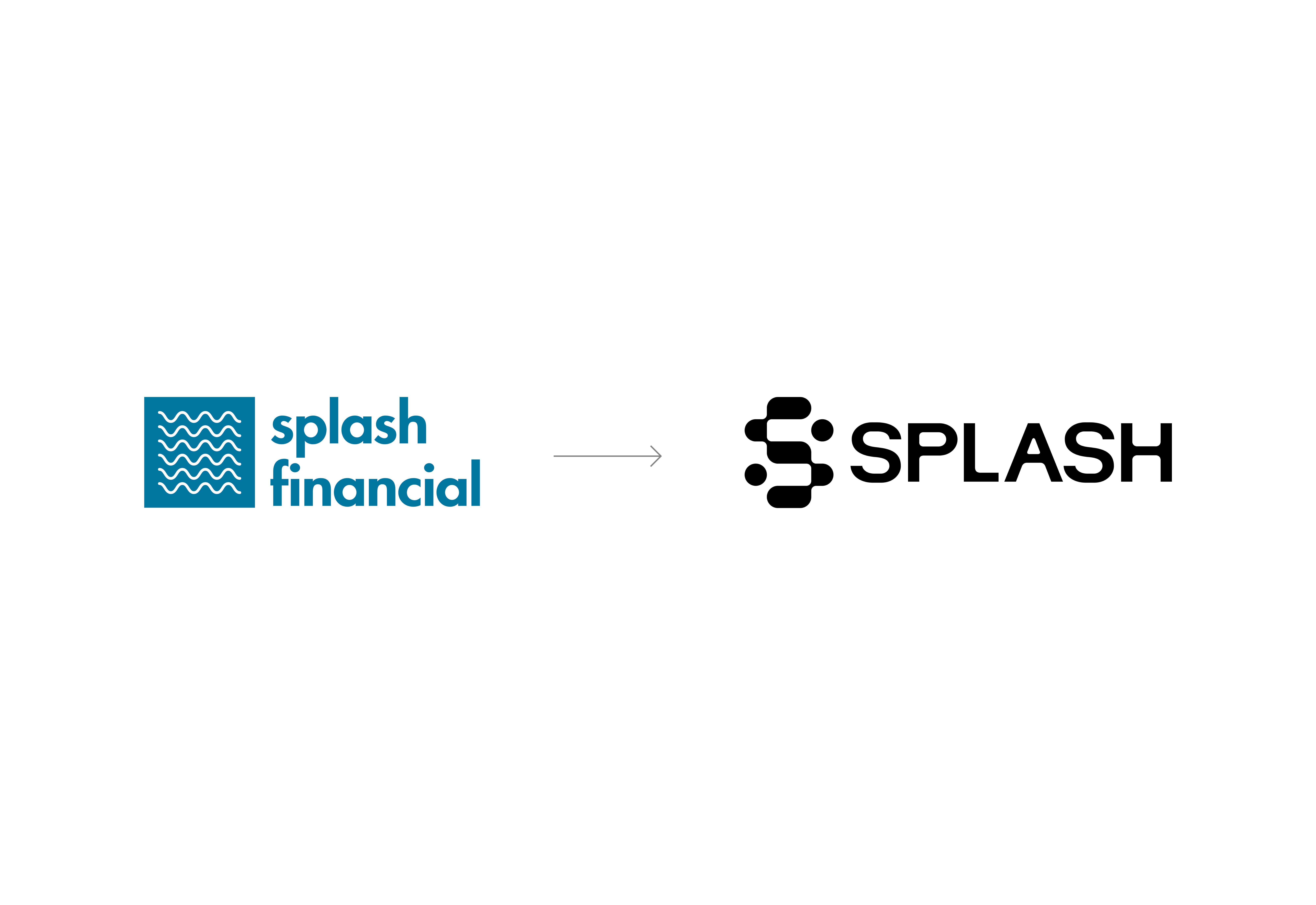 An image showing the old logo and the new logo